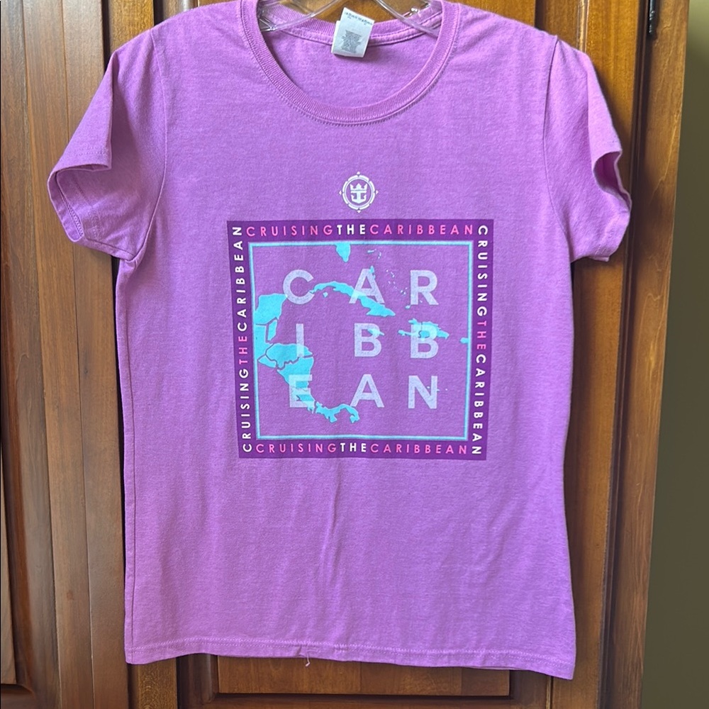 Purple Cruising the Caribbean T-Shirt